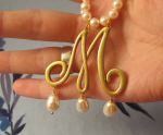 monogram necklace 3
